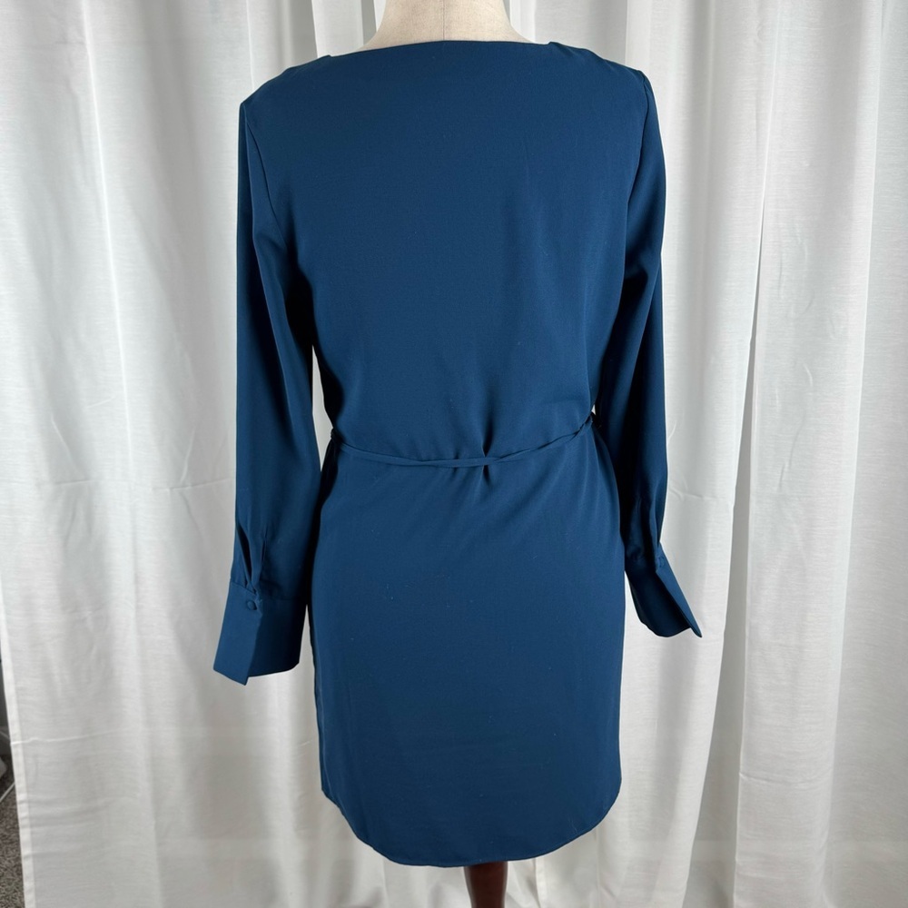 H&M Blue Tie Dress - Picture 3 of 6